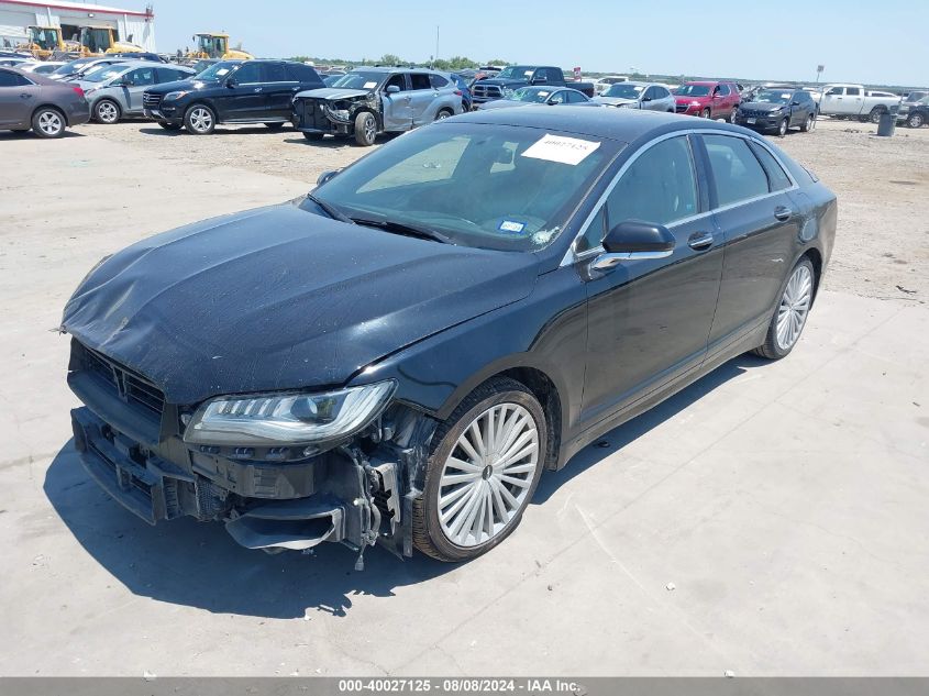 2017 Lincoln Mkz Reserve VIN: 3LN6L5E91HR614780 Lot: 40027125