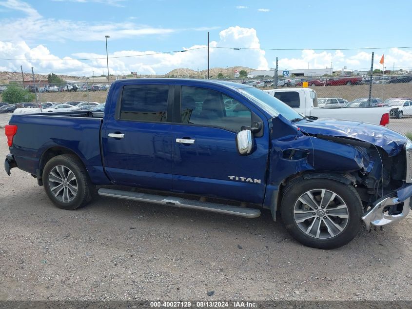 2017 Nissan Titan Sl VIN: 1N6AA1E68HN502819 Lot: 40027129