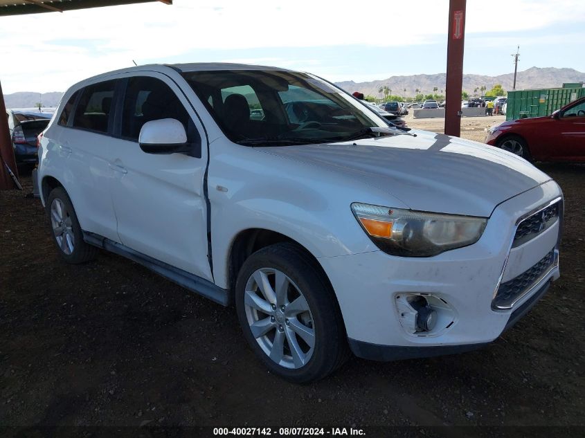 2014 Mitsubishi Outlander Sport Es VIN: 4A4AP3AU1EE019145 Lot: 40027142