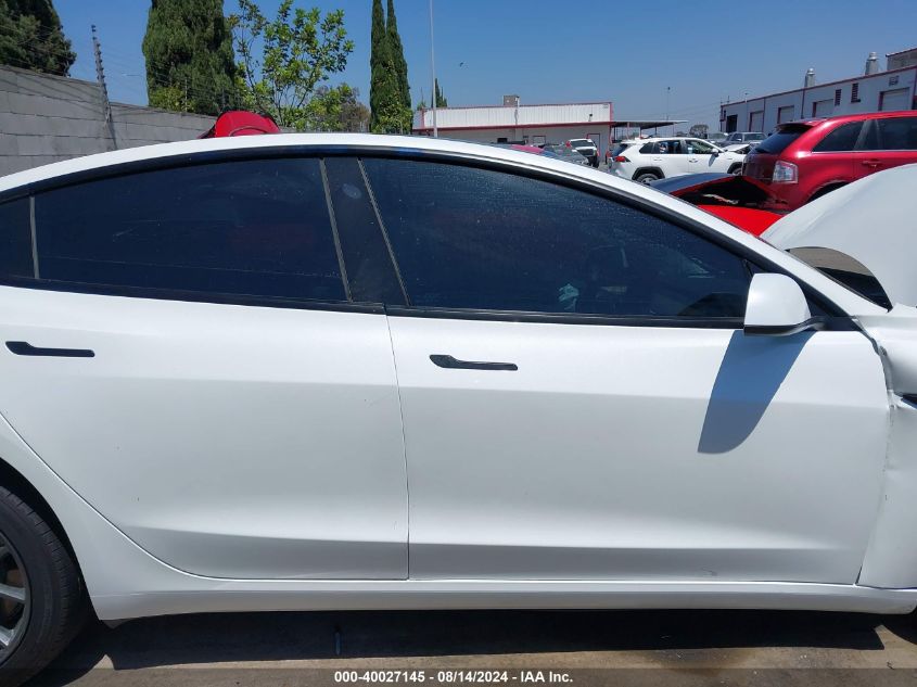 2022 Tesla Model 3 Long Range Dual Motor All-Wheel Drive VIN: 5YJ3E1EB2NF239606 Lot: 40027145