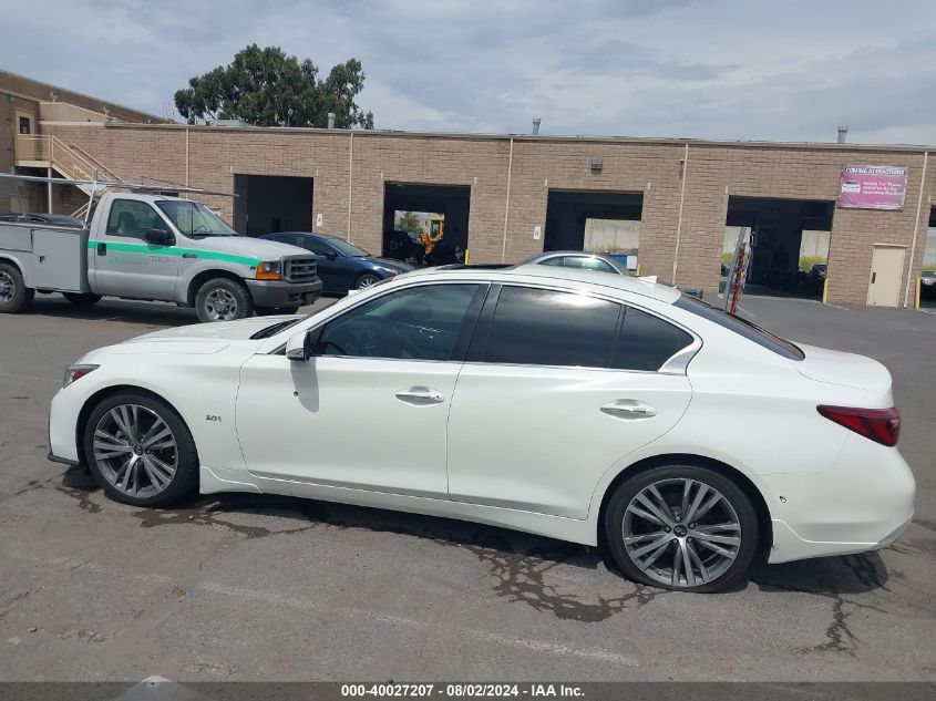 2018 Infiniti Q50 3.0T Sport VIN: JN1EV7AP1JM355641 Lot: 40027207