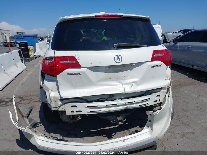 2007 Acura Mdx Technology Package VIN: 2HNYD28317H542337 Lot: 40027221