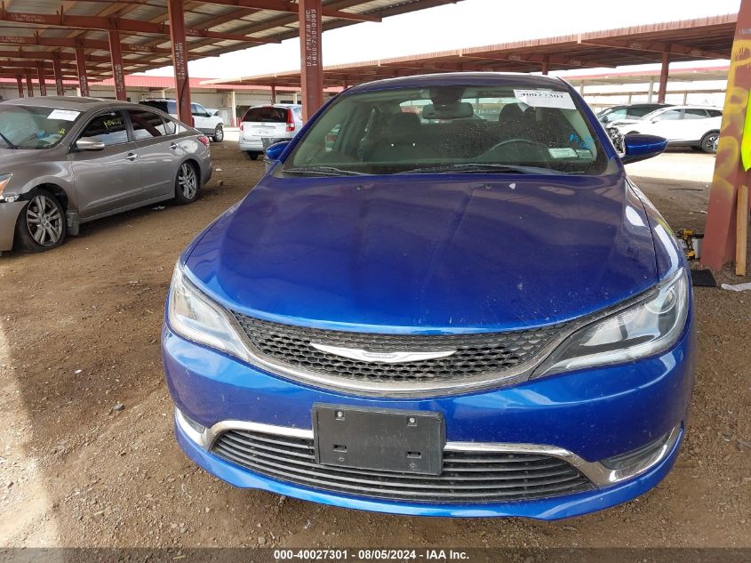 2016 Chrysler 200 Limited VIN: 1C3CCCAB1GN124513 Lot: 40027301