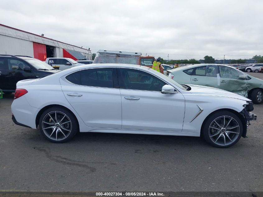 KMTG44LA0KU034516 2019 Genesis G70 2.0T Advanced