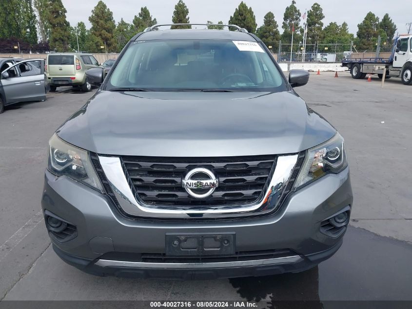 2018 Nissan Pathfinder S/Sv/Sl/Platinum VIN: 5N1DR2MN4JC608415 Lot: 40027316