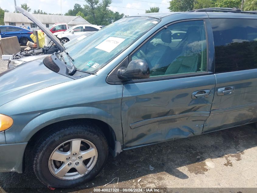 2005 Dodge Grand Caravan Sxt VIN: 2D8GP44L15R159906 Lot: 40027320