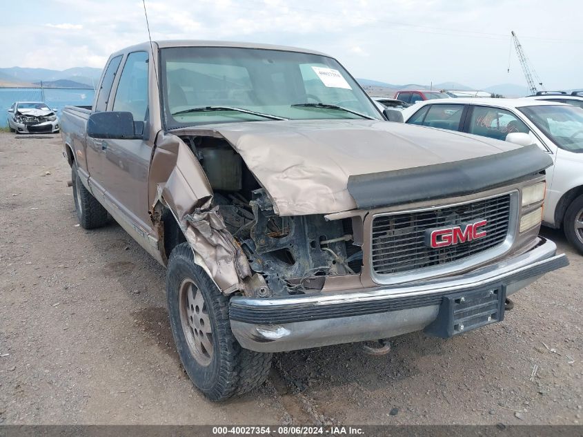 1997 GMC Sierra 1500 Sl Sportside/Sl Wideside VIN: 2GTEK19R8V1542675 Lot: 40027354