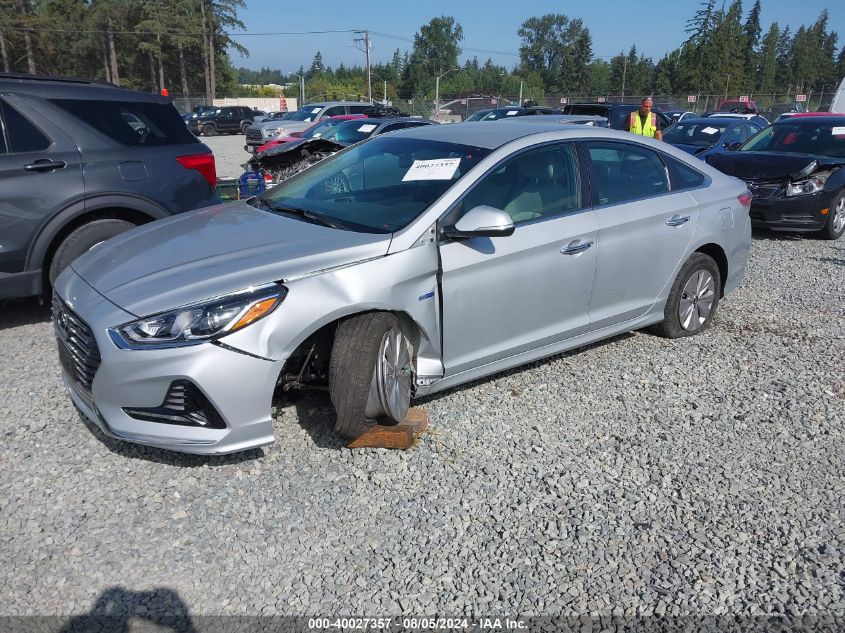 KMHE24L33KA088211 2019 HYUNDAI SONATA - Image 2