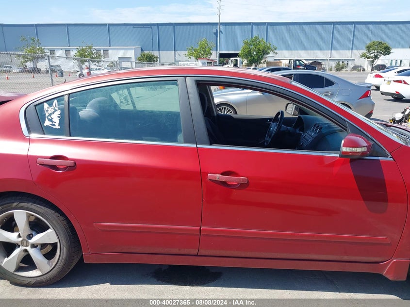 2007 Nissan Altima 3.5 Se VIN: 1N4BL21E47N415198 Lot: 40027365