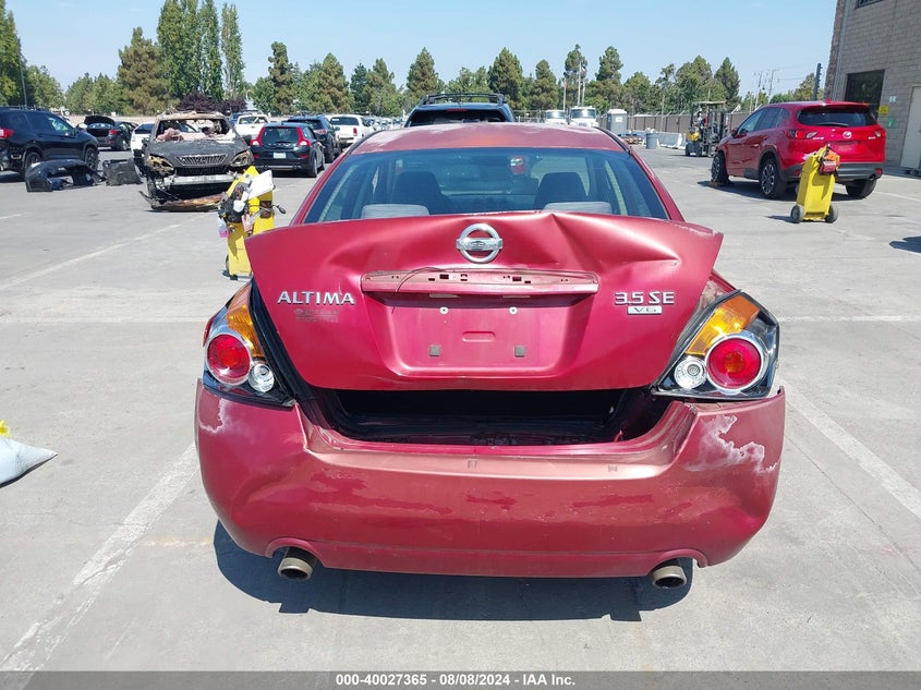 2007 Nissan Altima 3.5 Se VIN: 1N4BL21E47N415198 Lot: 40027365