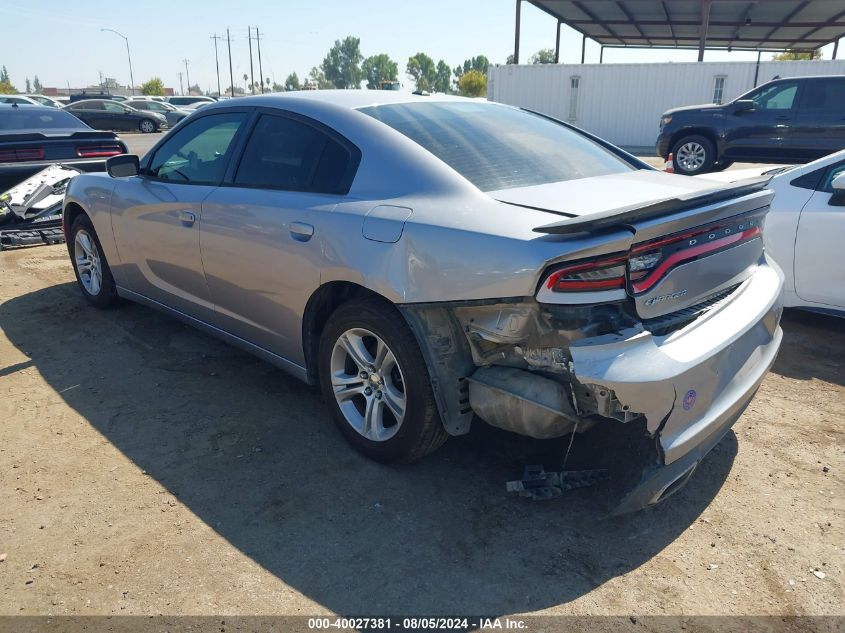 2016 Dodge Charger Se VIN: 2C3CDXBG3GH186227 Lot: 40027381