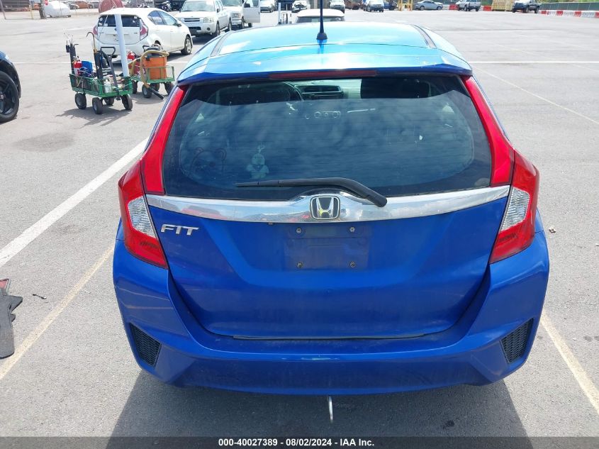 2016 Honda Fit Ex VIN: JHMGK5H77GX030667 Lot: 40027389