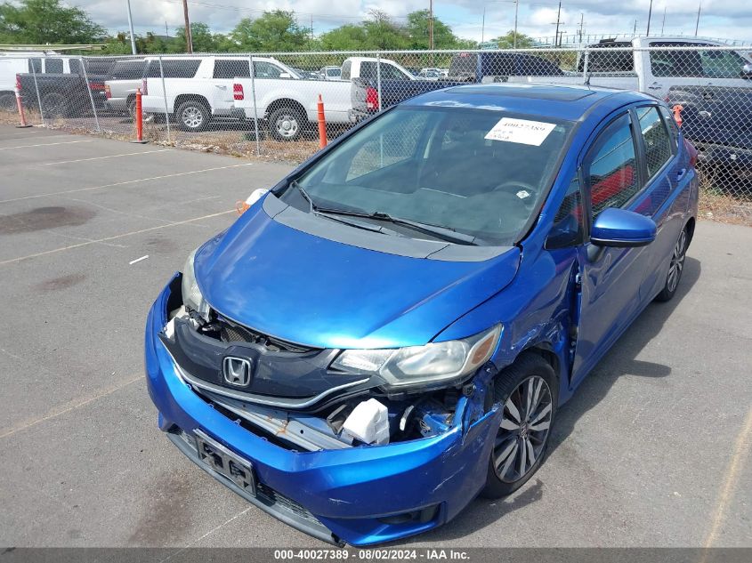 2016 Honda Fit Ex VIN: JHMGK5H77GX030667 Lot: 40027389