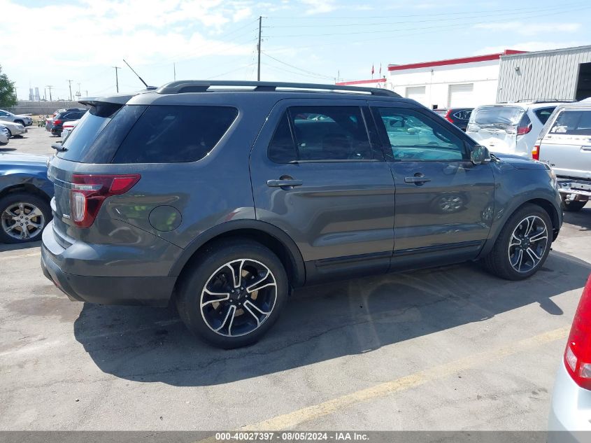 2015 Ford Explorer Sport VIN: 1FM5K8GT2FGA98961 Lot: 40027397