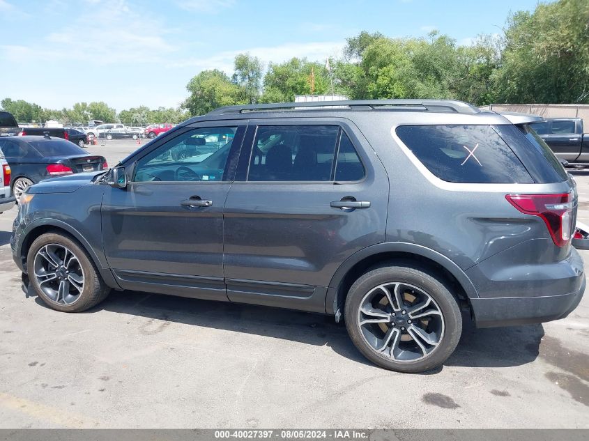 2015 Ford Explorer Sport VIN: 1FM5K8GT2FGA98961 Lot: 40027397