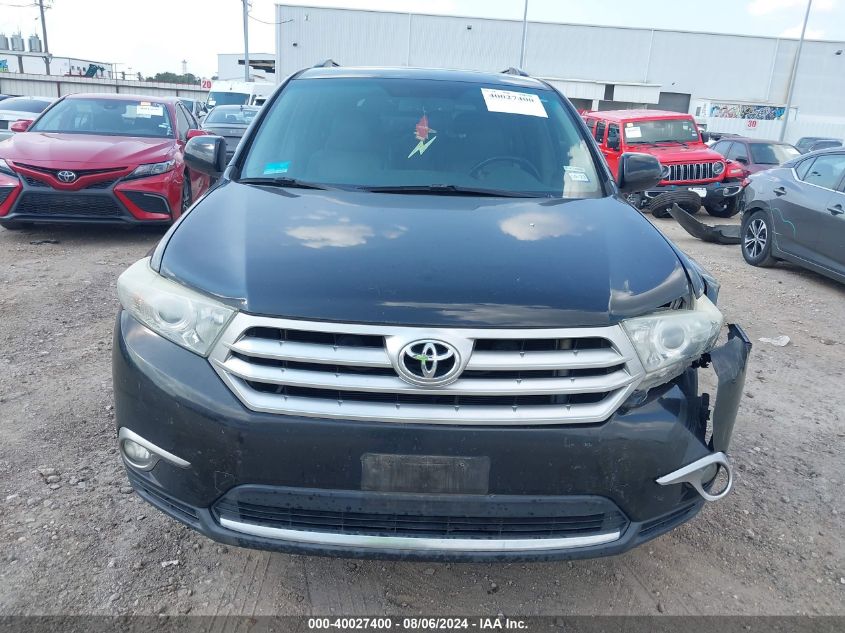 5TDZK3EH1BS042324 2011 Toyota Highlander Se V6