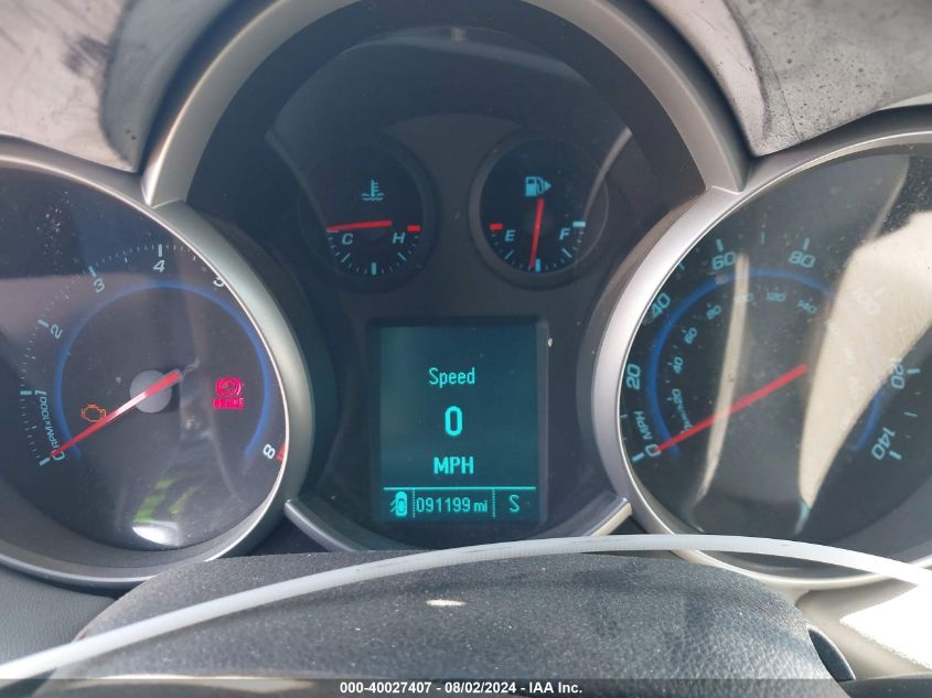 2012 Chevrolet Cruze Ls VIN: 1G1PD5SH8C7289359 Lot: 40027407