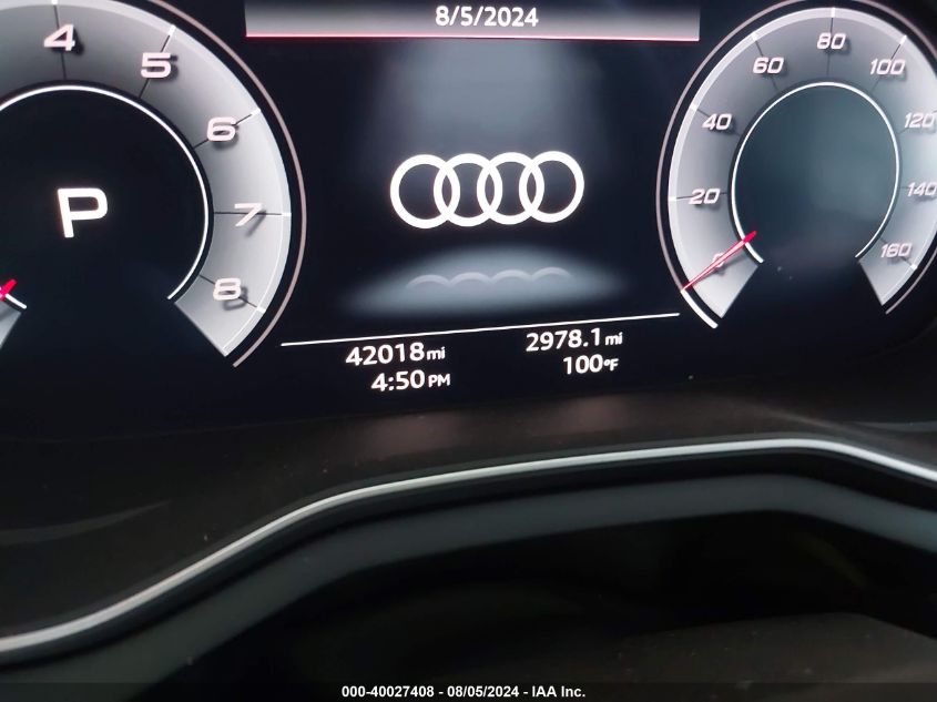 2020 Audi A4 Premium Plus 40 Tfsi Front-Wheel Drive S Tronic VIN: WAUHMAF44LA067140 Lot: 40027408