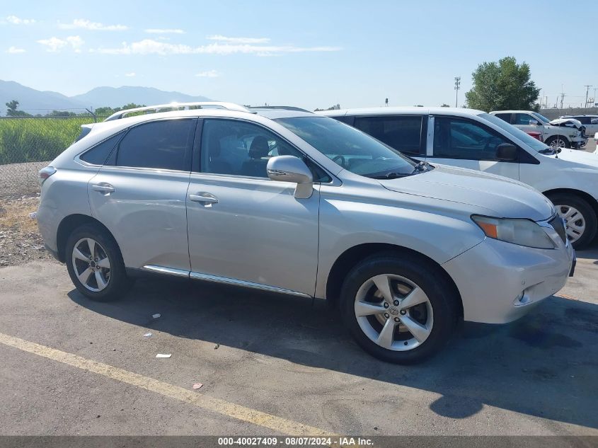 2010 Lexus Rx 350 VIN: 2T2BK1BA7AC077840 Lot: 40027409