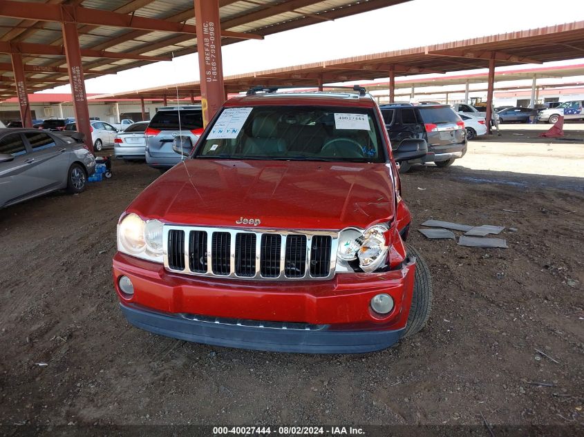 2006 Jeep Grand Cherokee Limited VIN: 1J4HR58N26C137612 Lot: 40027444