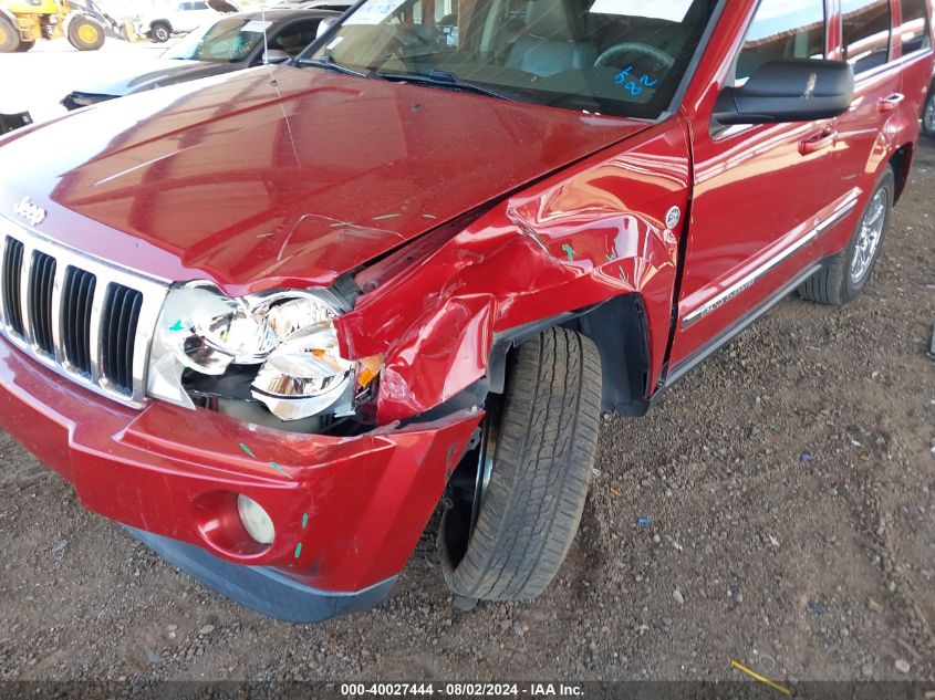 2006 Jeep Grand Cherokee Limited VIN: 1J4HR58N26C137612 Lot: 40027444