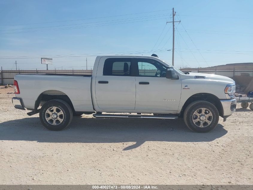 2024 Ram 2500 Big Horn VIN: 3C6UR5DL7RG266527 Lot: 40027473