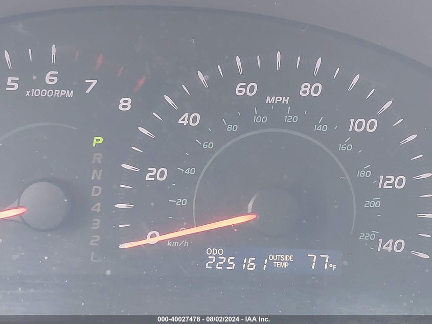 2008 Toyota Camry Le VIN: 4T1BE46K98U220277 Lot: 40027478