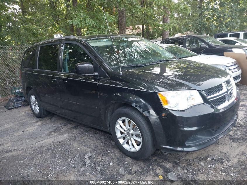 2014 Dodge Grand Caravan Sxt VIN: 2C4RDGCG2ER476955 Lot: 40742286