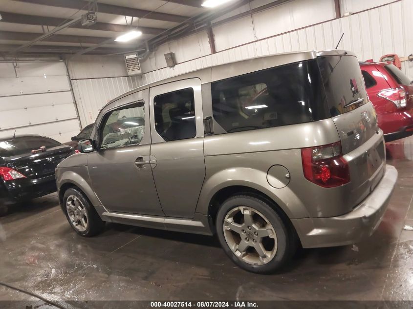 2007 Honda Element Sc VIN: 5J6YH18907L004962 Lot: 40027514