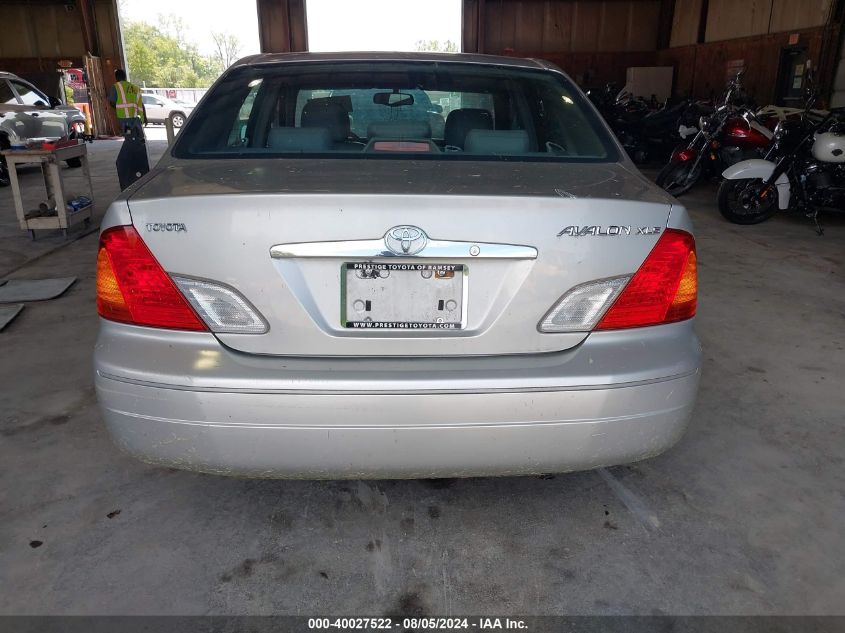 2001 Toyota Avalon Xls VIN: 4T1BF28B61U192037 Lot: 40027522