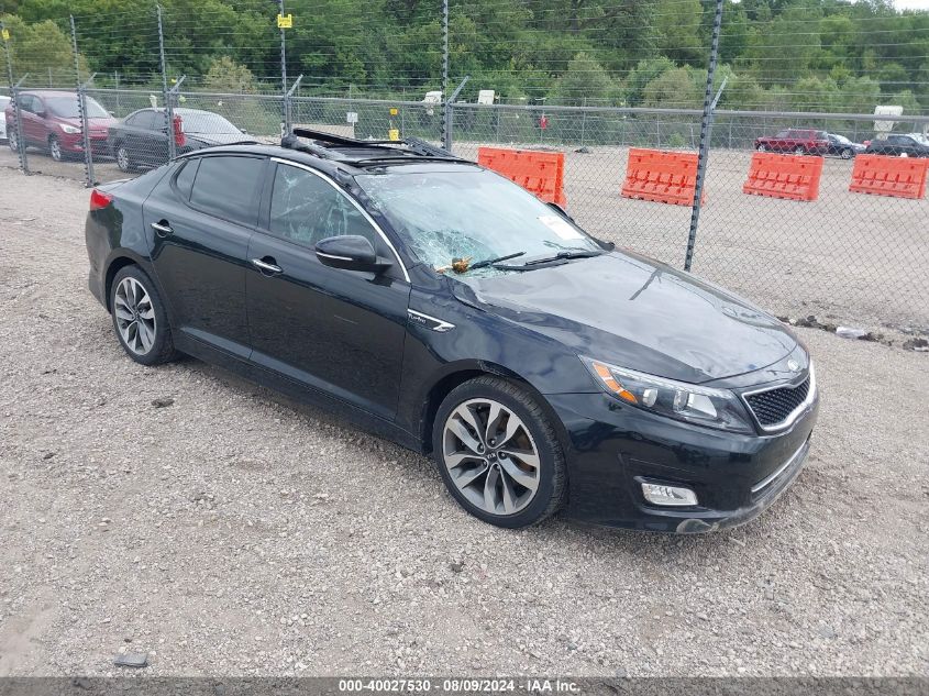 2015 Kia Optima Sx Turbo VIN: 5XXGR4A62FG407775 Lot: 40027530