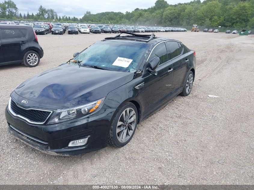 2015 Kia Optima Sx Turbo VIN: 5XXGR4A62FG407775 Lot: 40027530