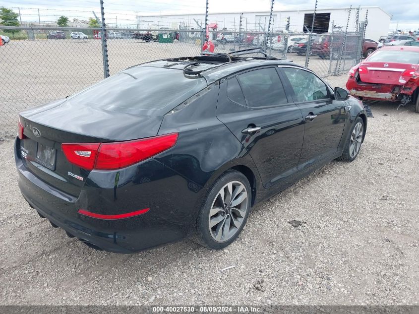 2015 Kia Optima Sx Turbo VIN: 5XXGR4A62FG407775 Lot: 40027530