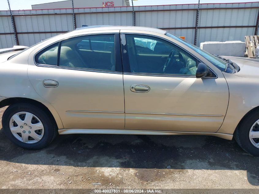 2005 Pontiac Grand Am Se VIN: 1G2NE52EX5M111074 Lot: 40027531