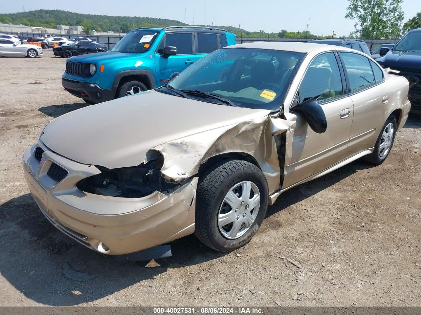 2005 Pontiac Grand Am Se VIN: 1G2NE52EX5M111074 Lot: 40027531