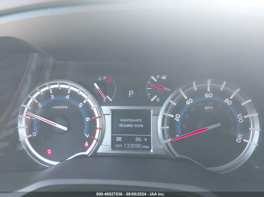 2019 Toyota 4Runner Sr5 VIN: JTEBU5JR2K5632961 Lot: 40027536