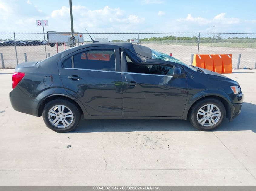 2014 Chevrolet Sonic Lt Auto VIN: 1G1JC5SH4E4207043 Lot: 40027547