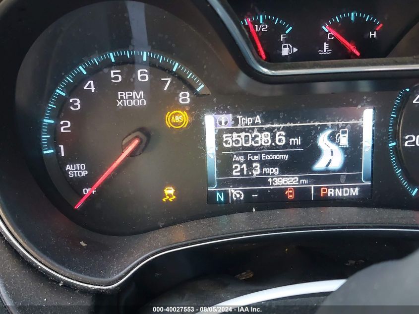 2015 Chevrolet Impala 1Lt VIN: 1G1115SL3FU142262 Lot: 40027553