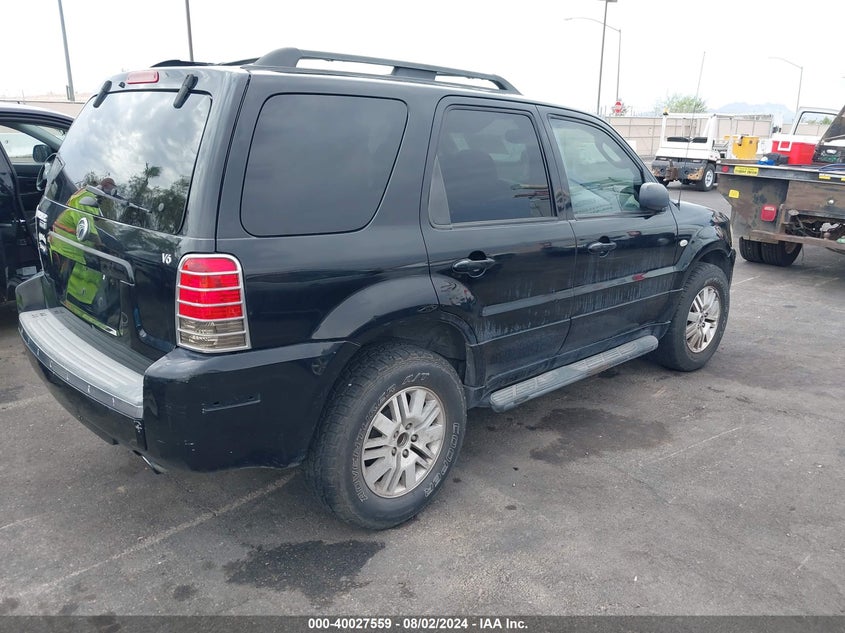 2005 Mercury Mariner Luxury/Premier VIN: 4M2YU56125DJ04942 Lot: 40027559