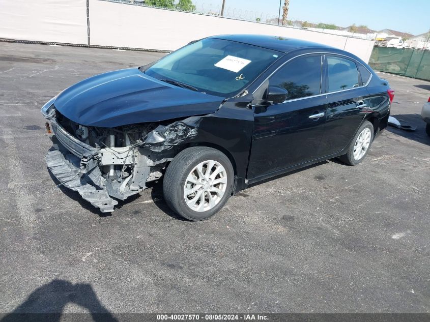 2018 Nissan Sentra Sv VIN: 3N1AB7AP0JL651963 Lot: 40027570