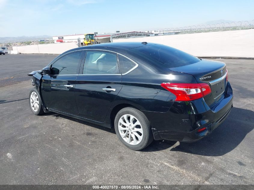 2018 Nissan Sentra Sv VIN: 3N1AB7AP0JL651963 Lot: 40027570