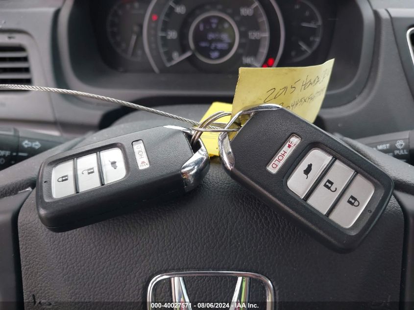 2015 Honda Cr-V Ex VIN: 2HKRM4H5XFH677247 Lot: 40027571