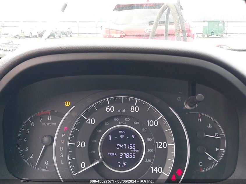 2015 Honda Cr-V Ex VIN: 2HKRM4H5XFH677247 Lot: 40027571