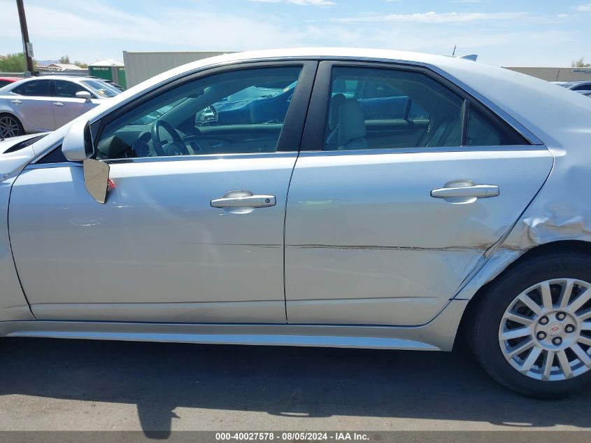 2010 Cadillac Cts Standard VIN: 1G6DC5EG1A0116369 Lot: 40027578