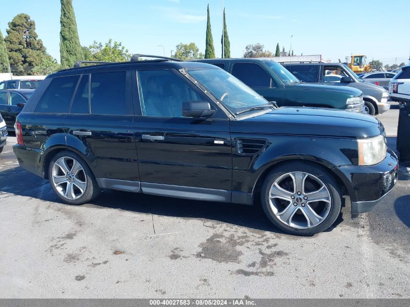 2006 Land Rover Range Rover Sport Hse VIN: SALSD25496A903313 Lot: 40027583