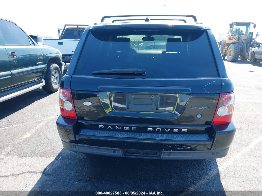 2006 Land Rover Range Rover Sport Hse VIN: SALSD25496A903313 Lot: 40027583