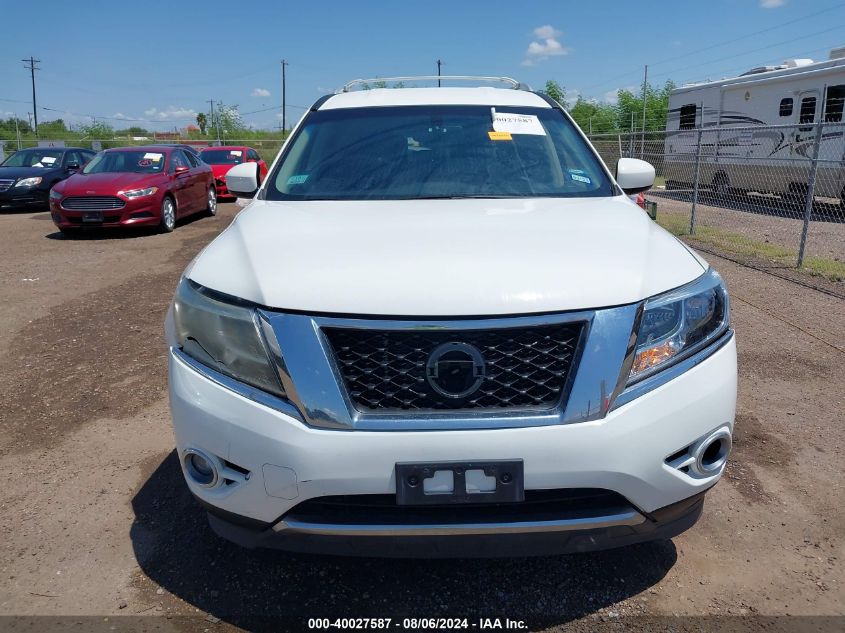 2015 Nissan Pathfinder Sv VIN: 5N1AR2MM3FC708930 Lot: 40027587