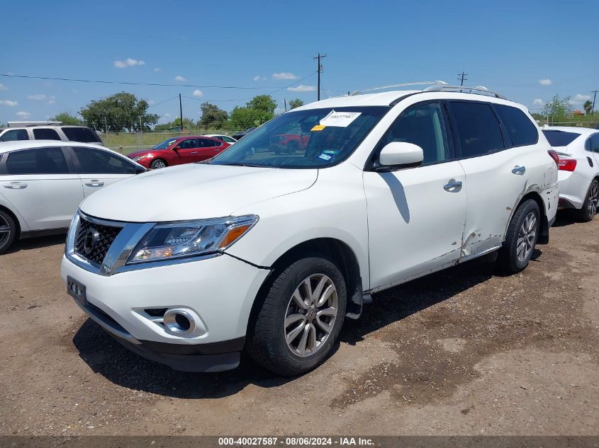 2015 Nissan Pathfinder Sv VIN: 5N1AR2MM3FC708930 Lot: 40027587