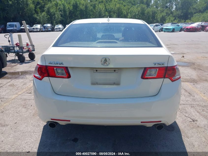 2010 Acura Tsx 2.4 VIN: JH4CU2F62AC005305 Lot: 40027590