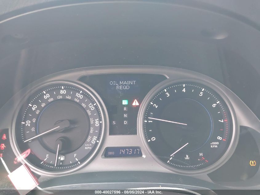 2010 Lexus Is 250 250 VIN: JTHBF5C27A5109608 Lot: 40027596